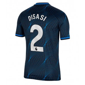 Maillot de foot Chelsea Axel Disasi #2 Extérieur 2023-24 Manches Courte